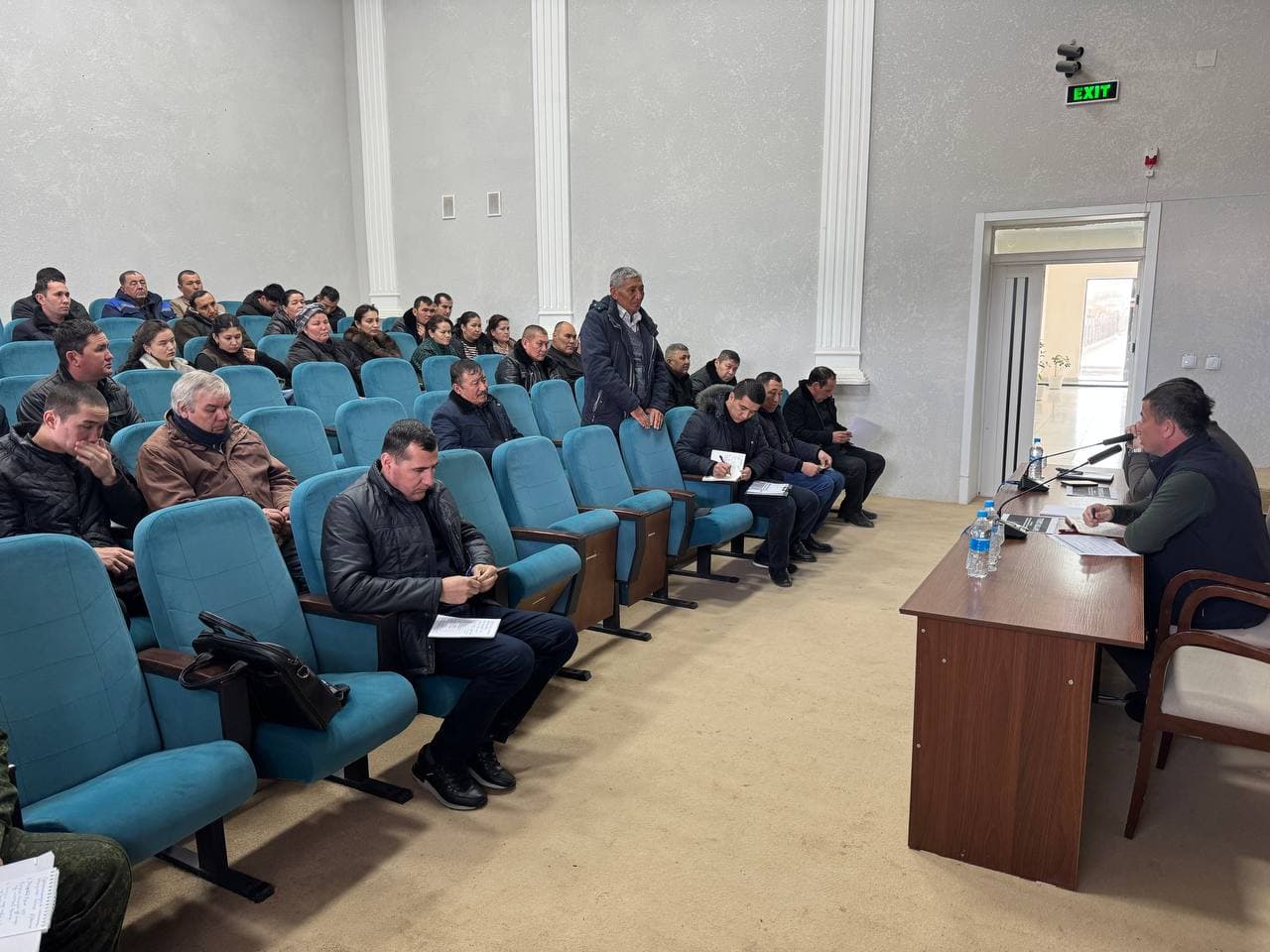 “СУВХЎЖАЛИКНАЗОРАТ” ИНСПЕКЦИЯСИ БОШЛИҒИ ҚЎНҒИРОТ ТУМАНИДА САЙЁР ҚАБУЛ ЎТКАЗДИ