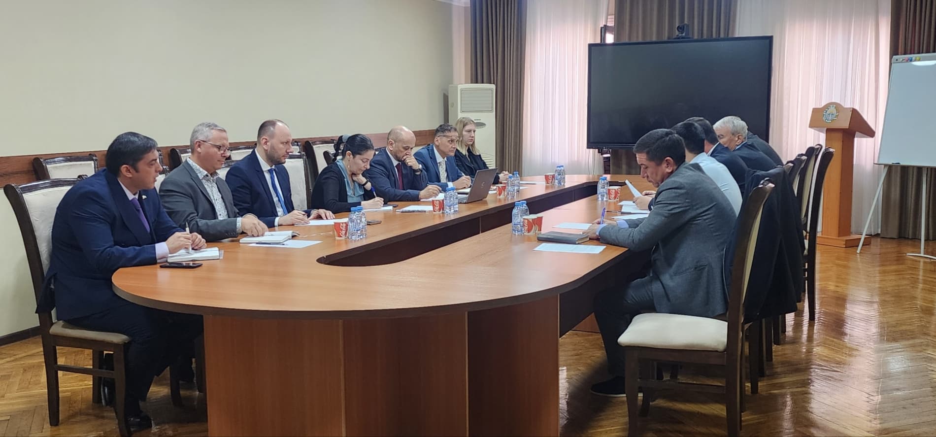 СЛОВАКИЯ РЕСПУБЛИКАСИ ДЕЛЕГАЦИЯСИ БИЛАН УЧРАШУВ.