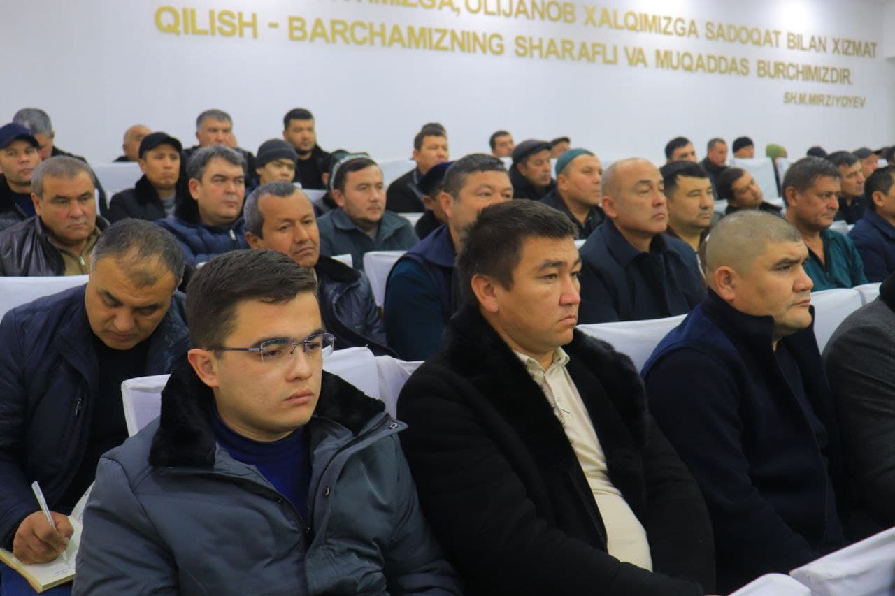 Tumanda 2026 yil hosilini yuqori saviyada ta’minlash maqsadida paxta va g‘allachilik yo‘nalishida faoliyat yuritayotgan fermer xo‘jaliklari ishtirokida muhokama yig‘ilishi o‘tkazildi.