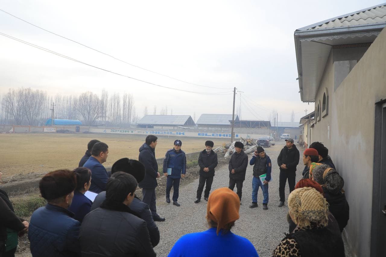 Murojaat joyida o‘rganildi