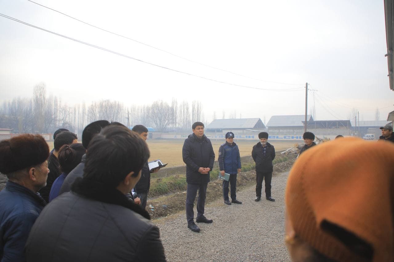 Murojaat joyida o‘rganildi