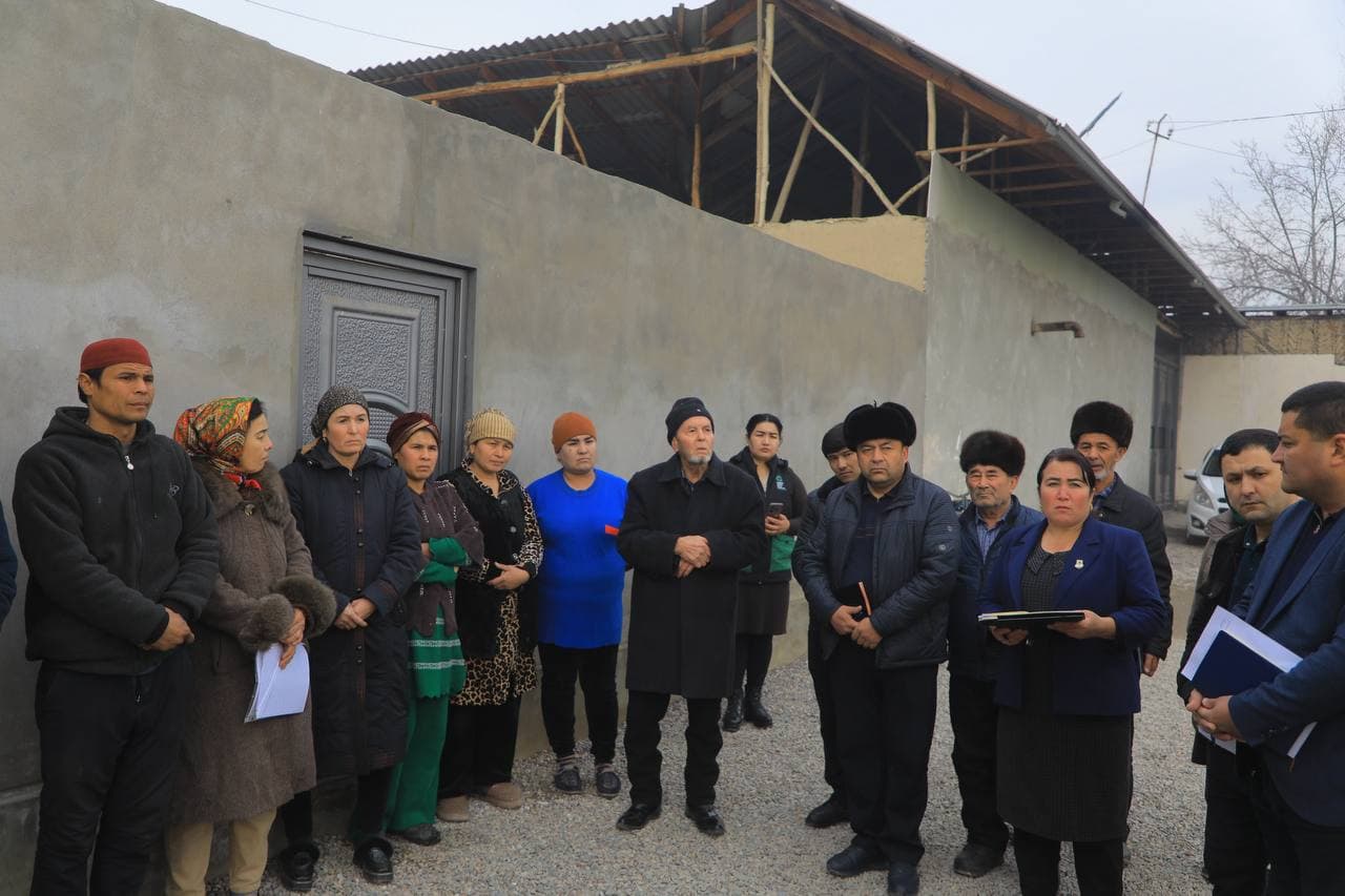 Murojaat joyida o‘rganildi