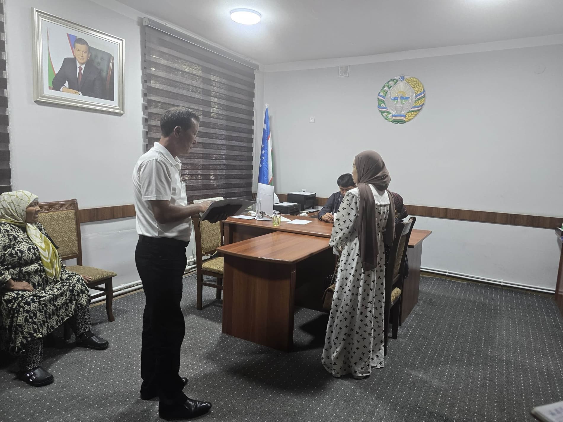XALQ MUROJAATI — AMALIY YeCHIMLAR SARI