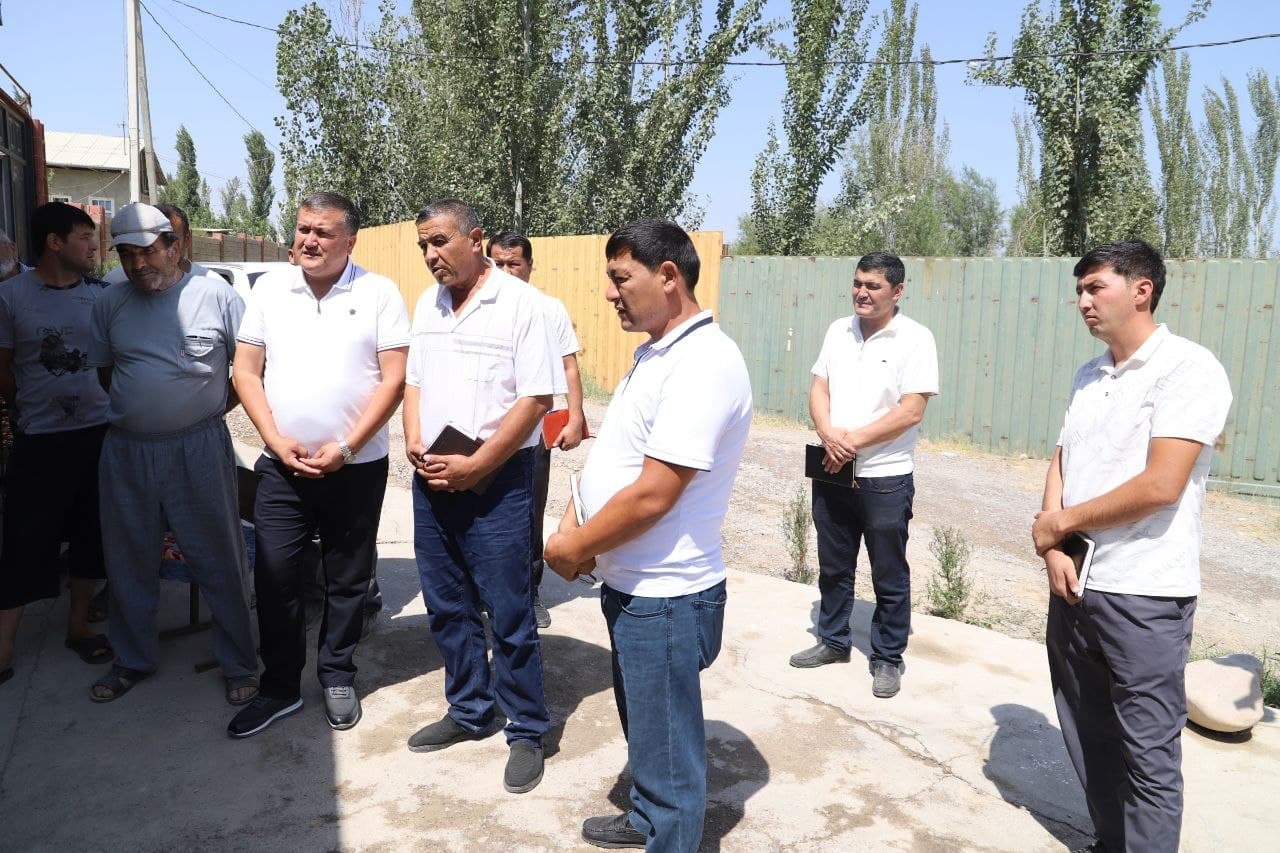 Yuqori Navkent mahallasida aholi murojaatlari o‘rganildi