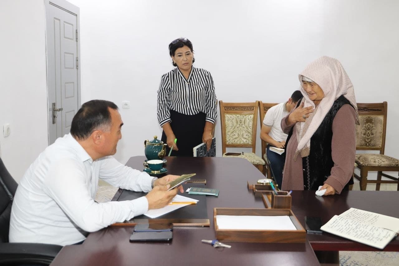 Xalq qabulxonasida — murojaatlar tinglandi, yechimlar belgilandi