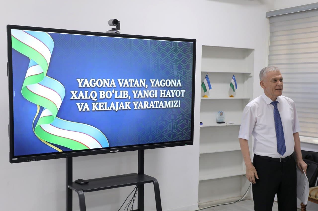 Yagona Vatan, yagona xalq bo'lib, yangi hayot va kelajak yaratamiz!