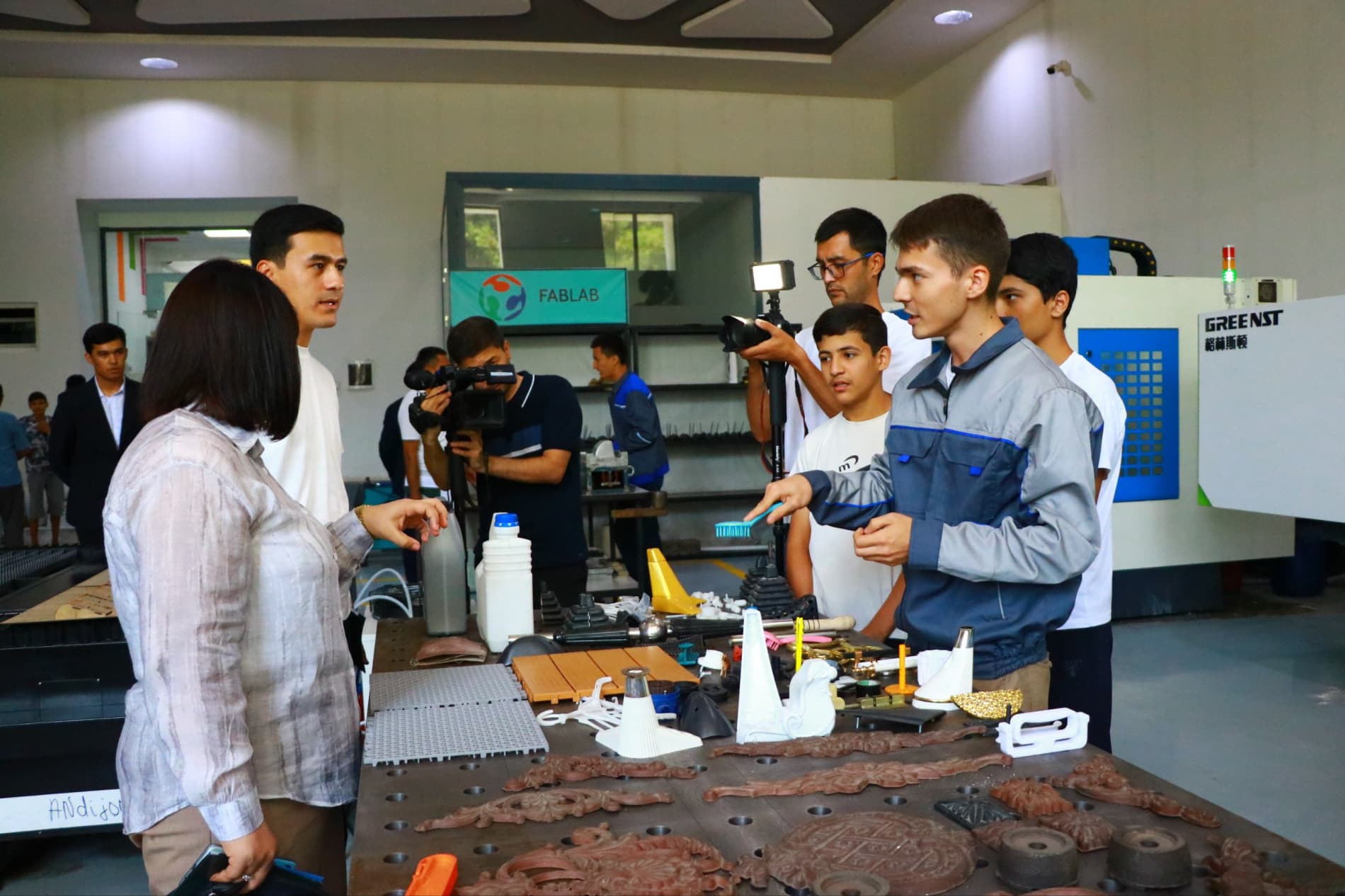 Andijon yoshlar texnoparkida press-tur tashkil etildi