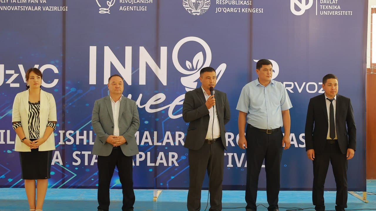 “InnoWeek-2025”da Qoraqalpog‘istonning eng sara ishlanmalari namoyish etiladi