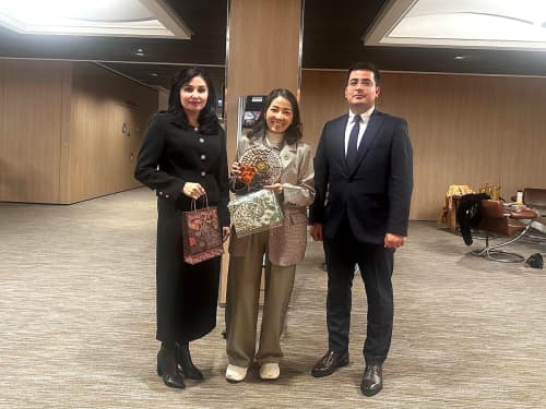 Tailand Biznes inkubatorlari va ilmiy parklar assotsiatsiyasi direktori V. Vatcharin bilan uchrashuv