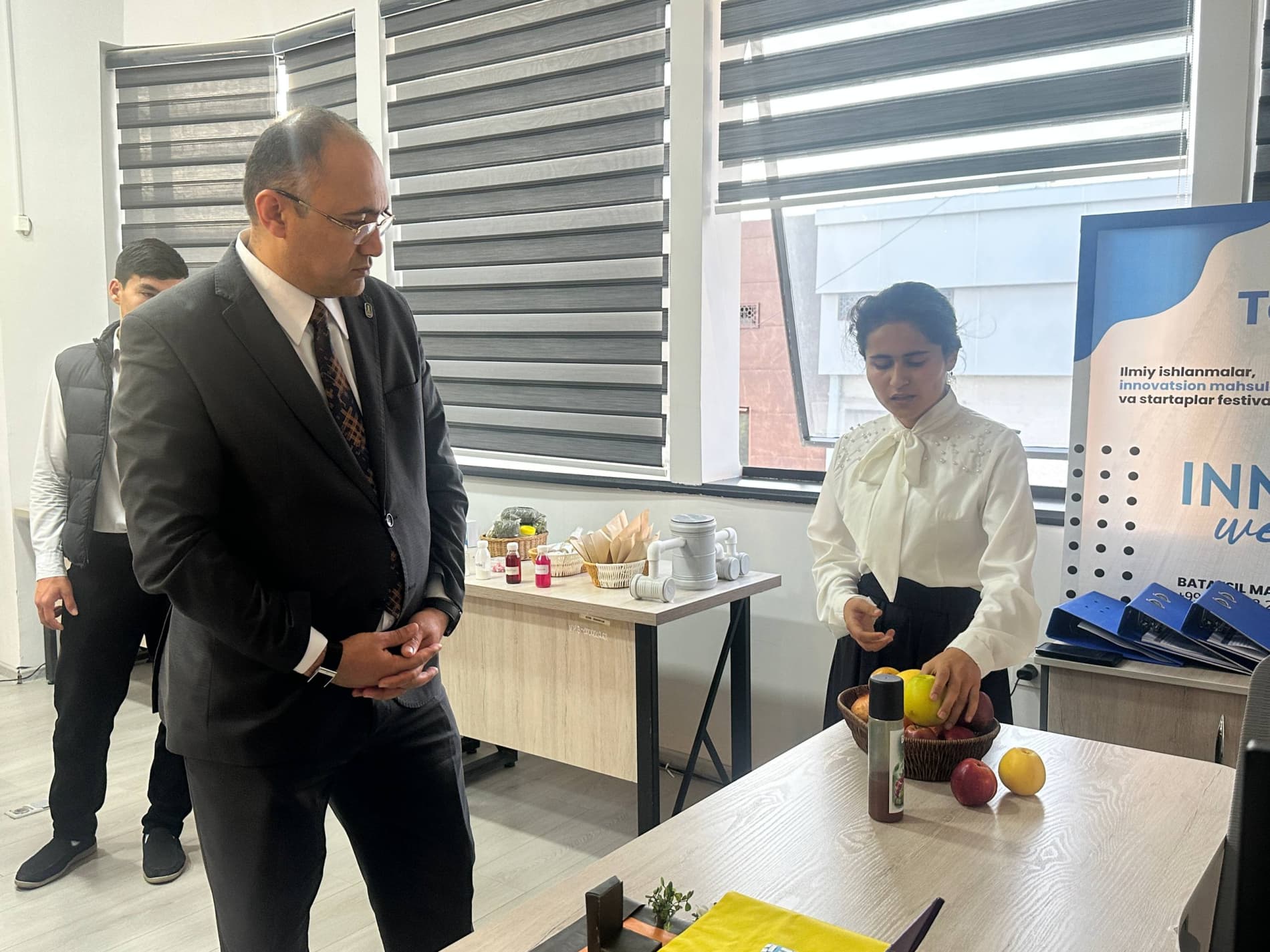 Термиз ёшлар технопаркида истиқболли лойиҳалар ўрганилди