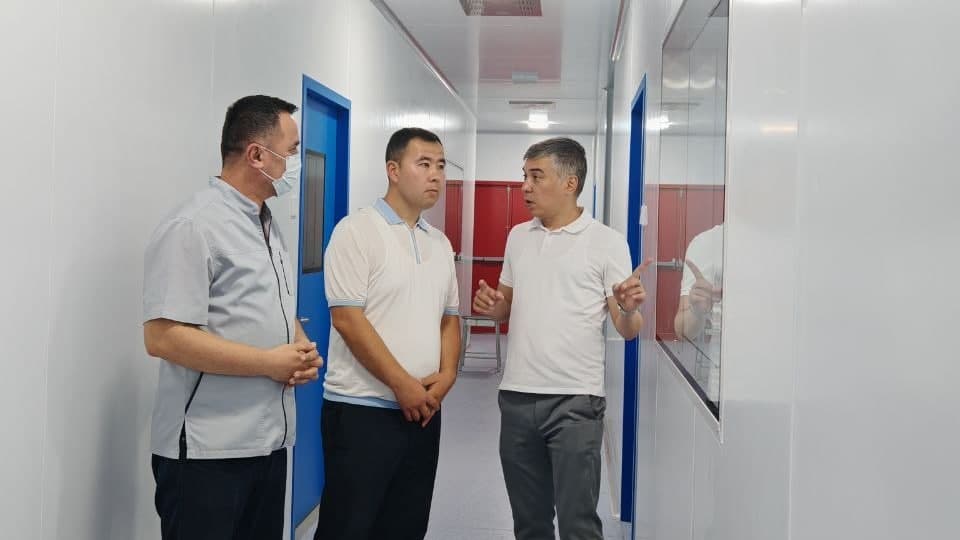Davlatobod innovatsion tumanida istiqbolli biotexnologik loyiha o‘rganildi