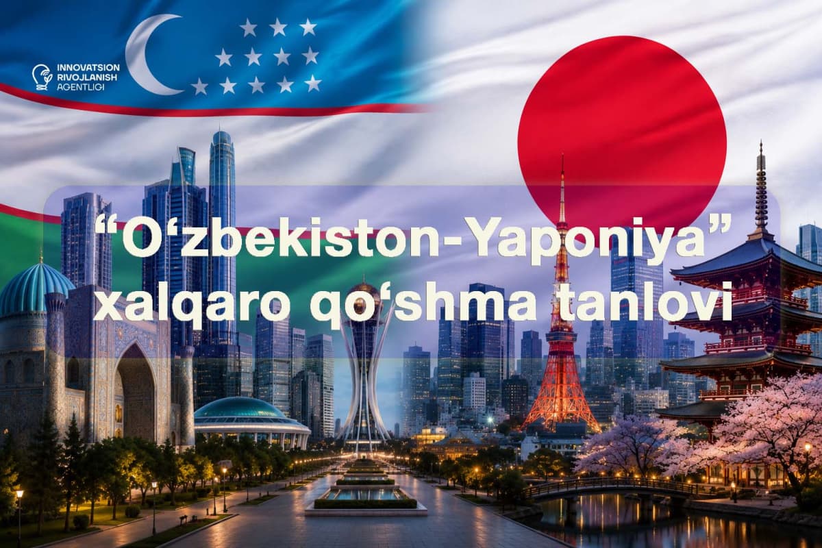 Ilmiy faoliyatga oid davlat dasturlari doirasida bajariladigan ilmiy loyihalar boʻyicha “Oʻzbekiston-Yaponiya” xalqaro qoʻshma tanlovi