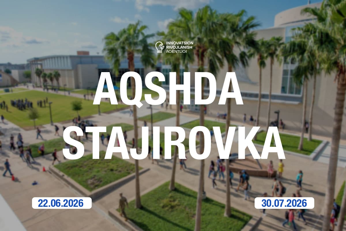Yosh olimlarni AQShning "Texas A&M" Universitetiga "(Xalqaro qishloq xo‘jaligi va rivojlanish bo‘yicha Norman Borlaug instituti) qisqa muddatli ilmiy stajirovkaga yuborish bo‘yicha maqsadli tanlov