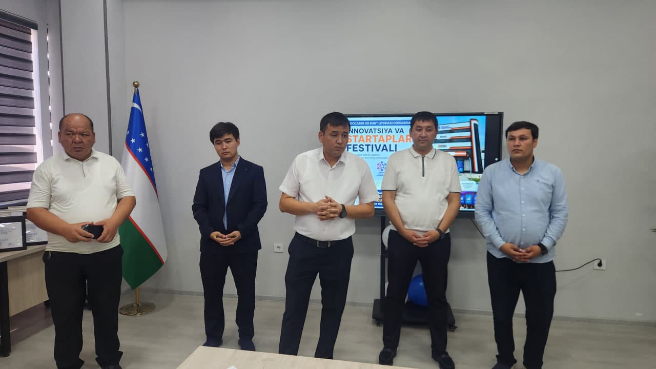 Yosh startaperlar loyihalari taqdimoti o'tkazildi