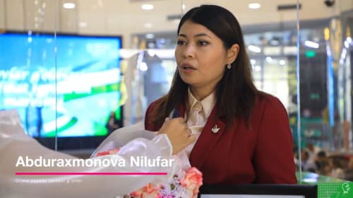 Nilufar Abduraxmonova “Olima ayollar” tanlovi g‘olibasi