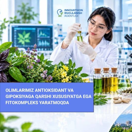 Ученые Узбекистана разрабатывают фитокомплекс с антиоксидантными и антигипоксическими свойствами