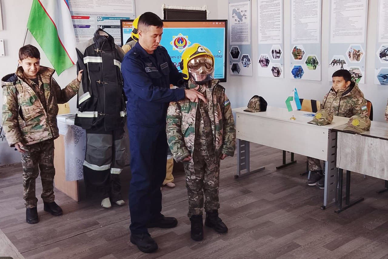 "Жасорат дарси" ўтказилди.