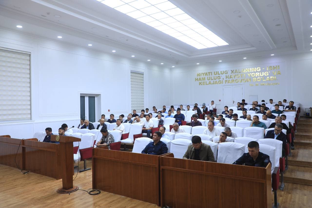 Muhokama yig‘ilishi bo‘lib o‘tdi.