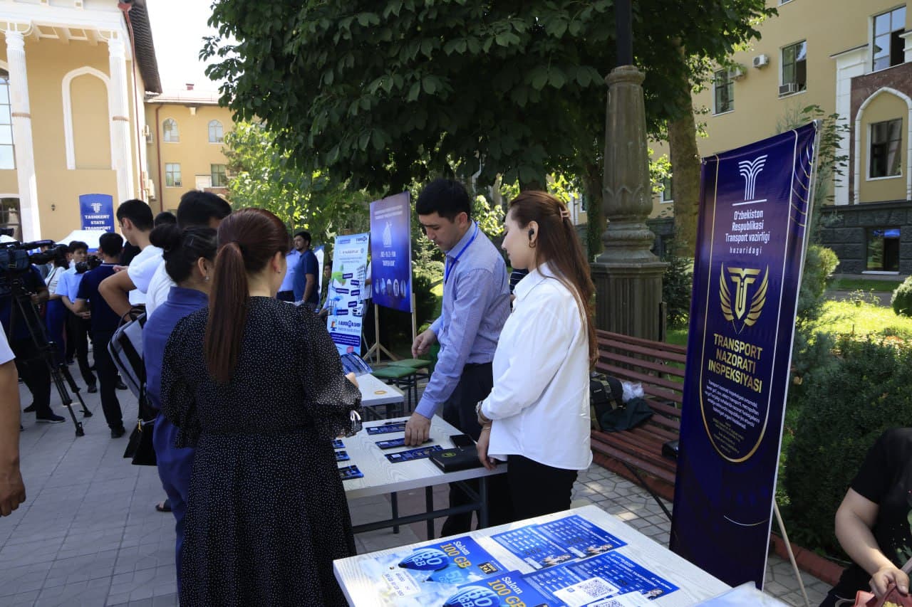 Toshkent davlat transport universitetida “Karyera kuni” mehnat yarmarkasi tashkil etildi
