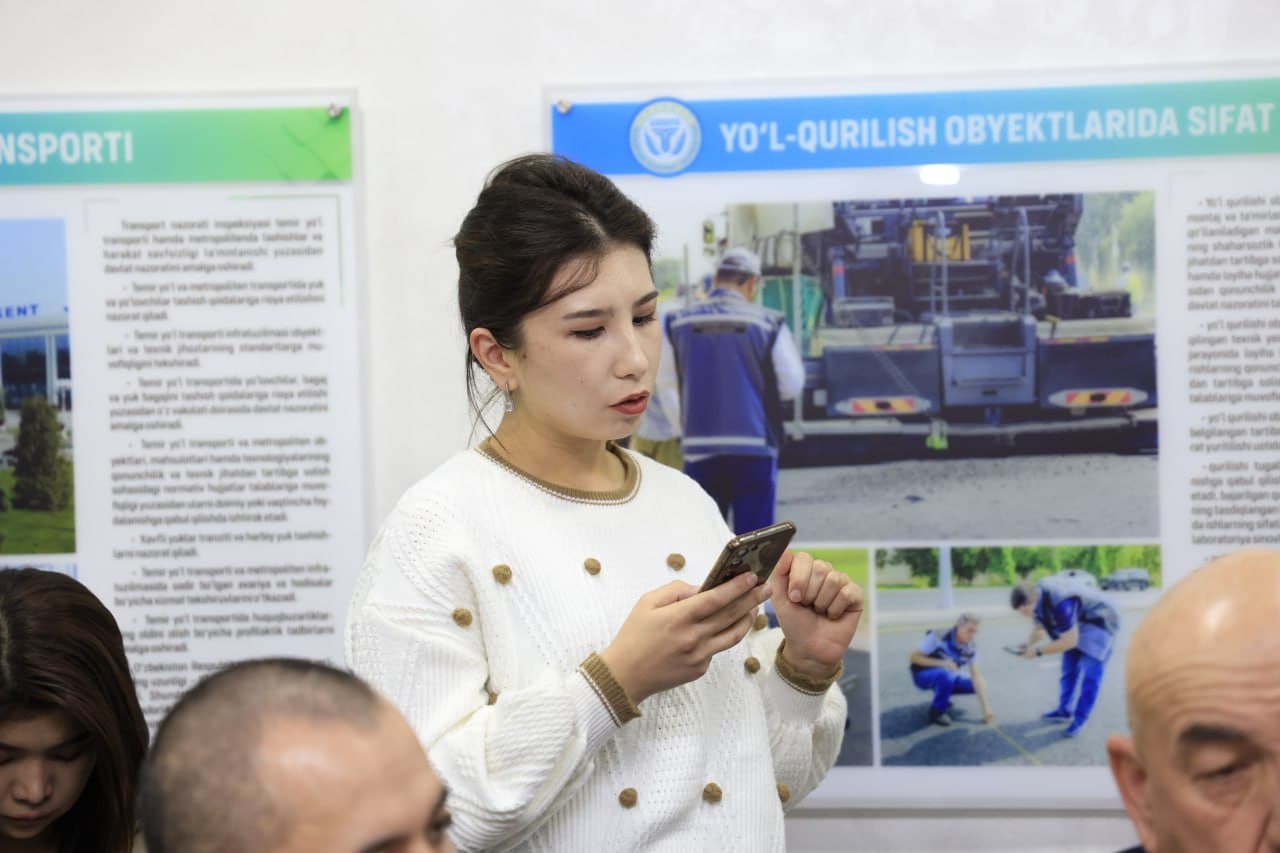 Transport nazorati inspeksiyasida Ochiq eshiklar kuni o‘tkazildi