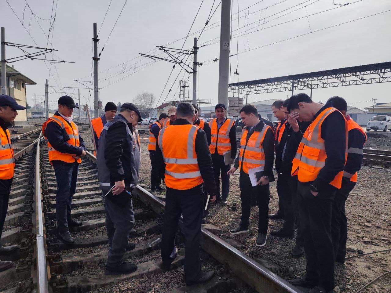 Qo‘qon stansiyasida oylik ko‘rik o‘tkazildi