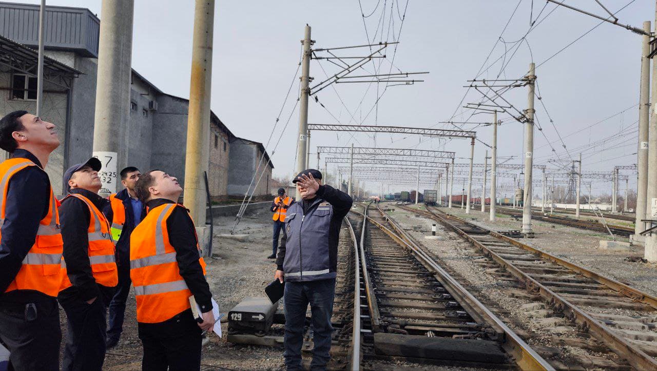 Qo‘qon stansiyasida oylik ko‘rik o‘tkazildi