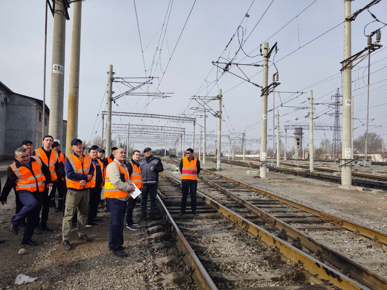 Qo‘qon stansiyasida oylik ko‘rik o‘tkazildi