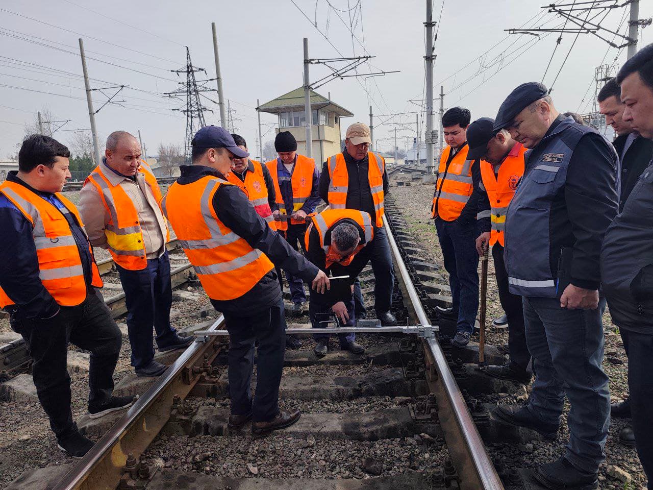 Qo‘qon stansiyasida oylik ko‘rik o‘tkazildi