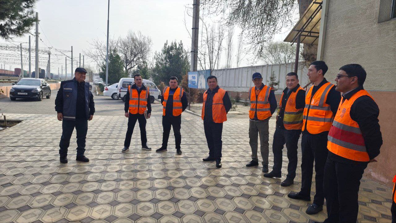 Qo‘qon stansiyasida oylik ko‘rik o‘tkazildi