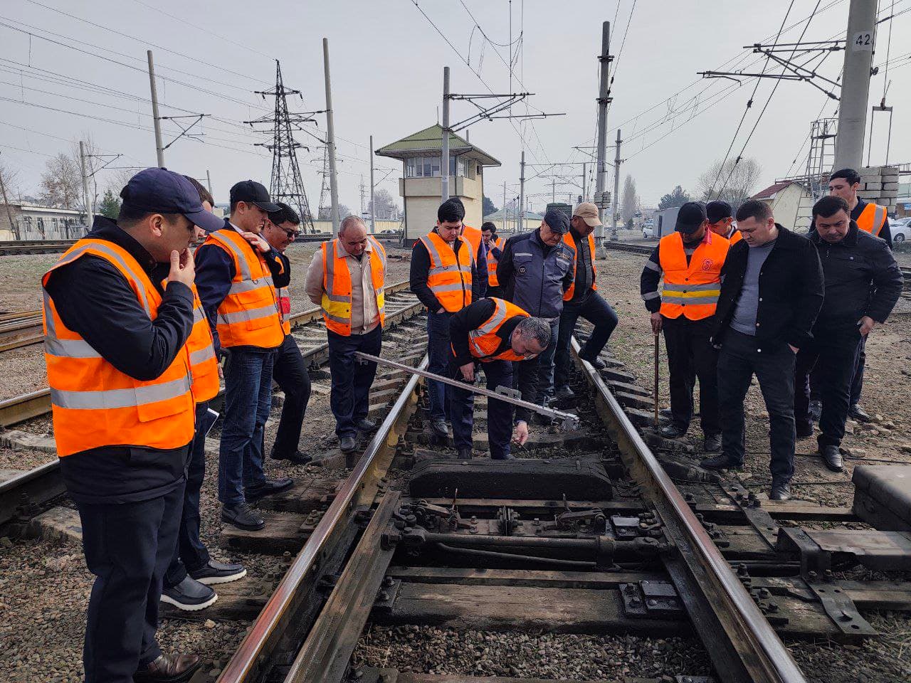 Qo‘qon stansiyasida oylik ko‘rik o‘tkazildi
