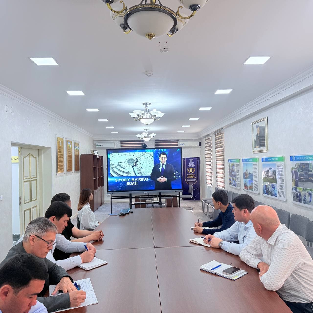 Davlat xizmatchilari uchun "Siyosiy-ma’rifat soati"ning navbatdagi soni taqdim qilindi