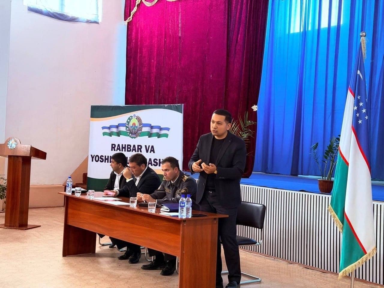 RAHBAR VA YOSHLAR UCHRASHUVI