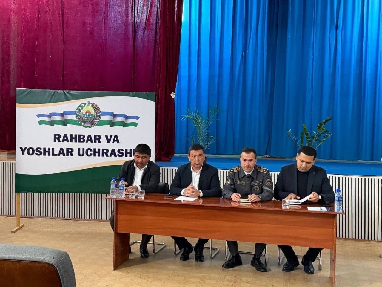 RAHBAR VA YOSHLAR UCHRASHUVI