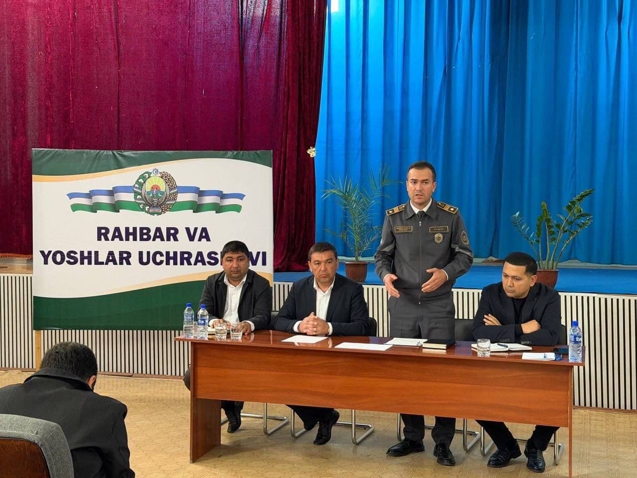 RAHBAR VA YOSHLAR UCHRASHUVI