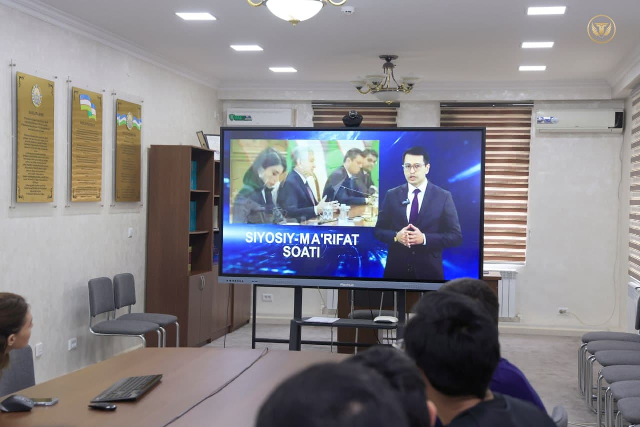 Davlat xizmatchilari uchun "Siyosiy-ma’rifat soati"ning navbatdagi soni taqdim qilindi