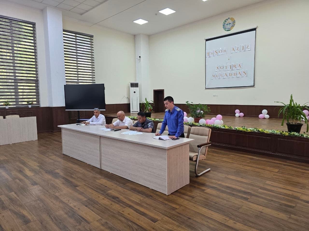 🚆 “Temir yo‘l – xavfli hudud” mavzusida profilaktik tadbir o‘tkazildi