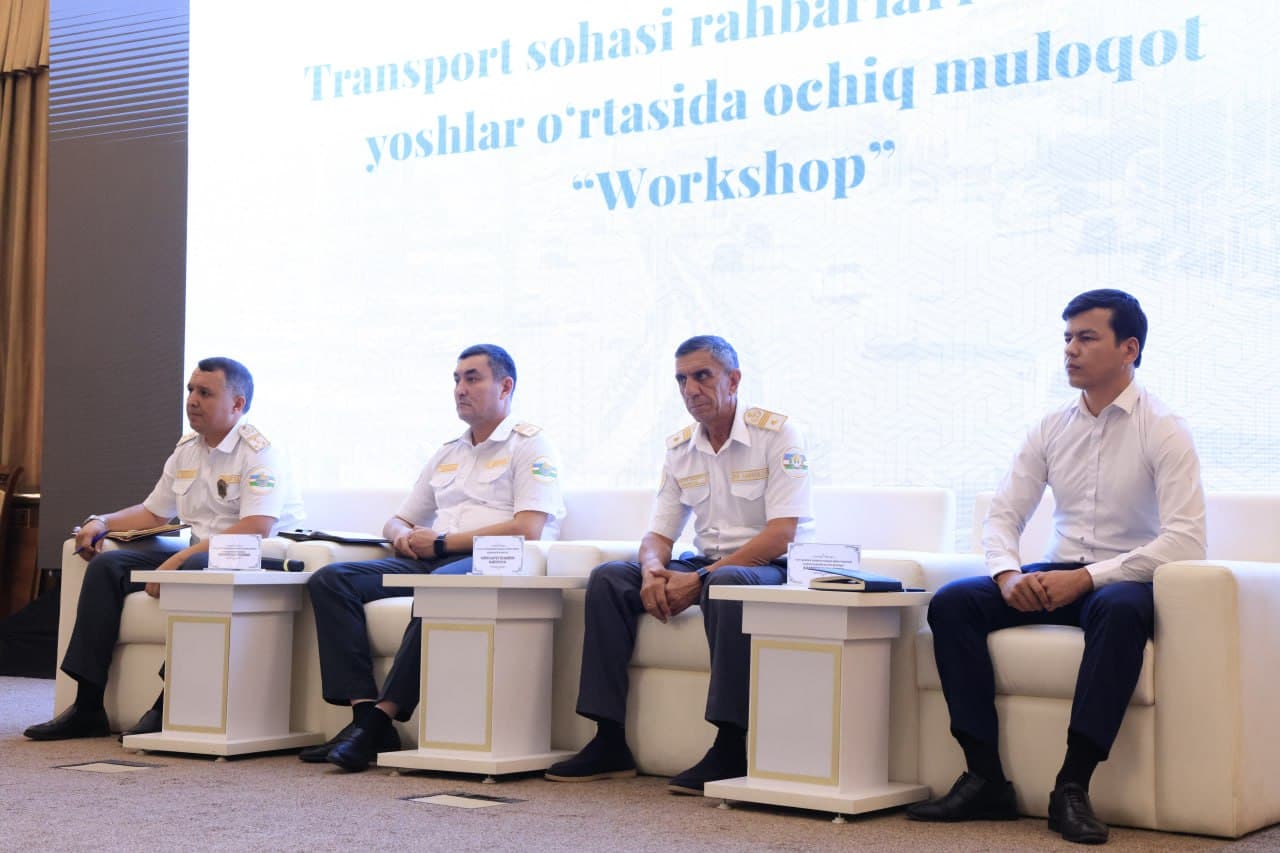 Транспорт университети талабалари билан очиқ мулоқот ўтказилди