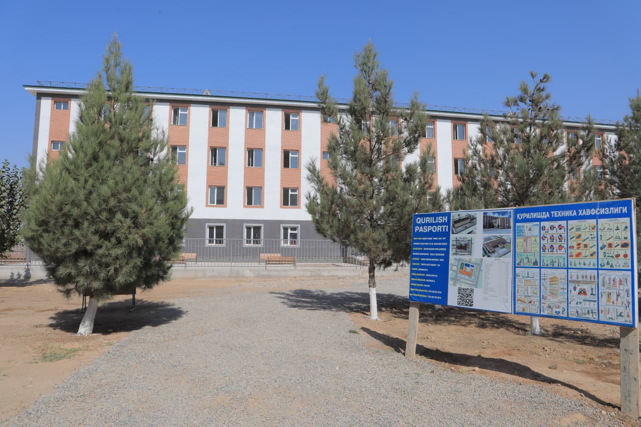 ⚡️ Surxondaryo viloyati hokimi Ulug‘bek Qosimov Angor tumanida qurilish ishlari bilan tanishdi