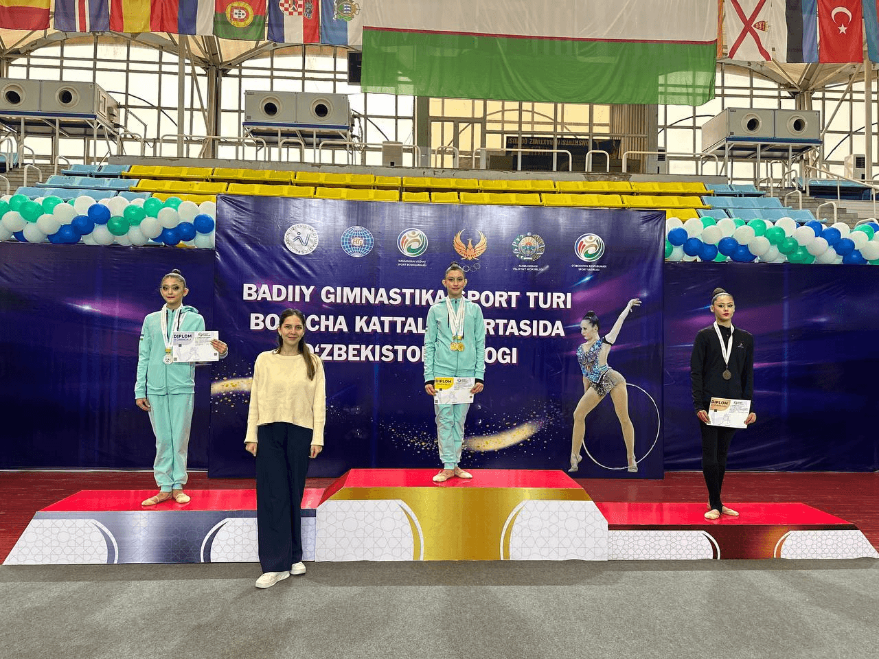 Sportning badiiy gimnastika turi boʻyicha Oʻzbekiston kubogi yakuniga yetdi.