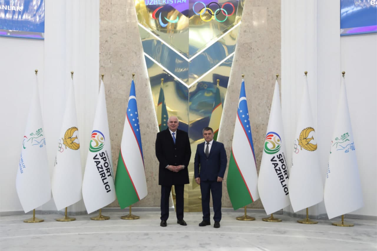 Gruziya Sport vaziri Shalva Gogoladze “Olimpiya va Paralimpiya shon-shuhrati muzeyi” faoliyati bilan tanishtirildi.