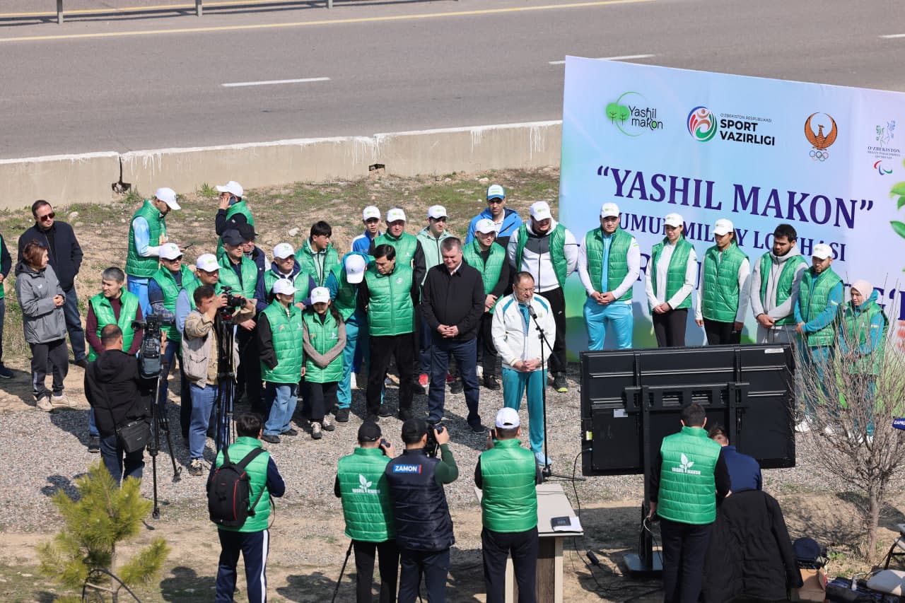 В рамках общенационального проекта «Яшил Макон» прошла массовая озеленительная акция.