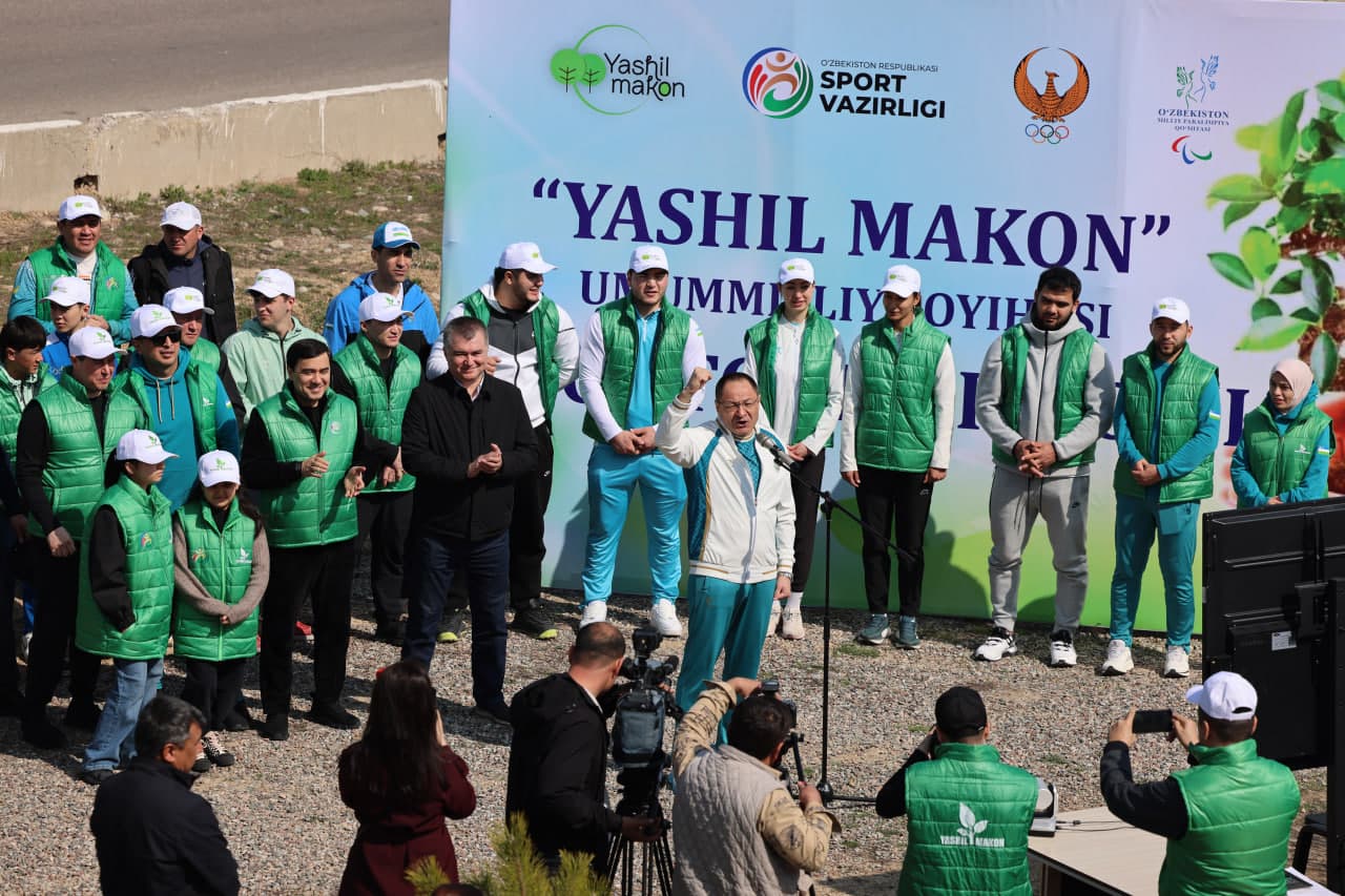 В рамках общенационального проекта «Яшил Макон» прошла массовая озеленительная акция.