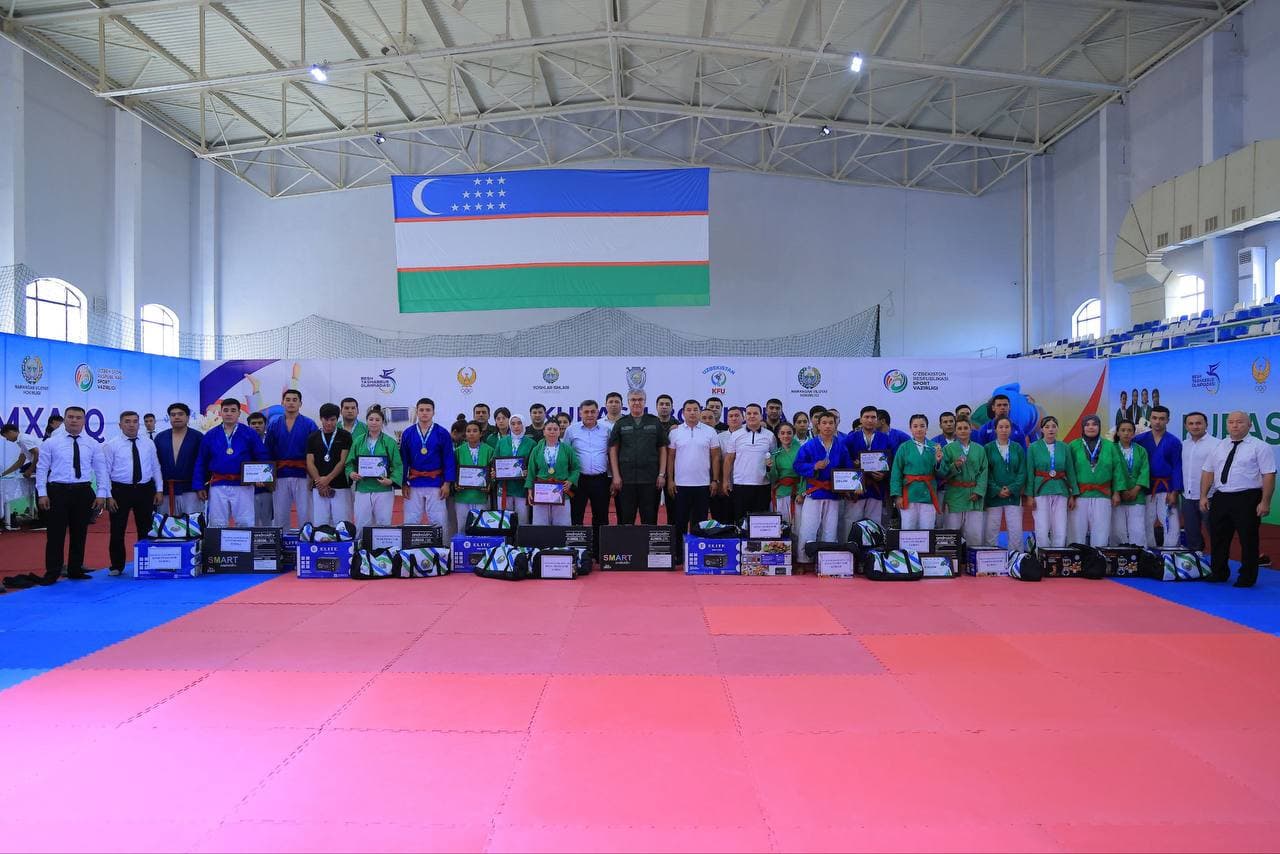 Namanganda “Besh tashabbus olimpiadasi” doirasida kurash bo‘yicha viloyat bosqichi o’tkazildi