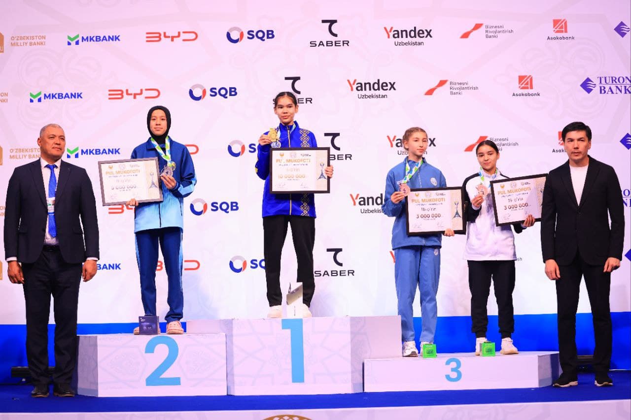 "Prezident Olimpiadasi" doirasida taekvondo WT bo‘yicha ilk kungi g'olib va sovrindorlar nomi ma'lum bo‘ldi