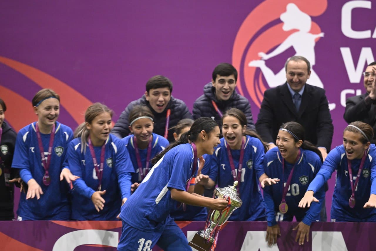 O'zbekiston U18 qizlar terma jamoasi - CAFA U18 Women's Championship 2025 g'olibi