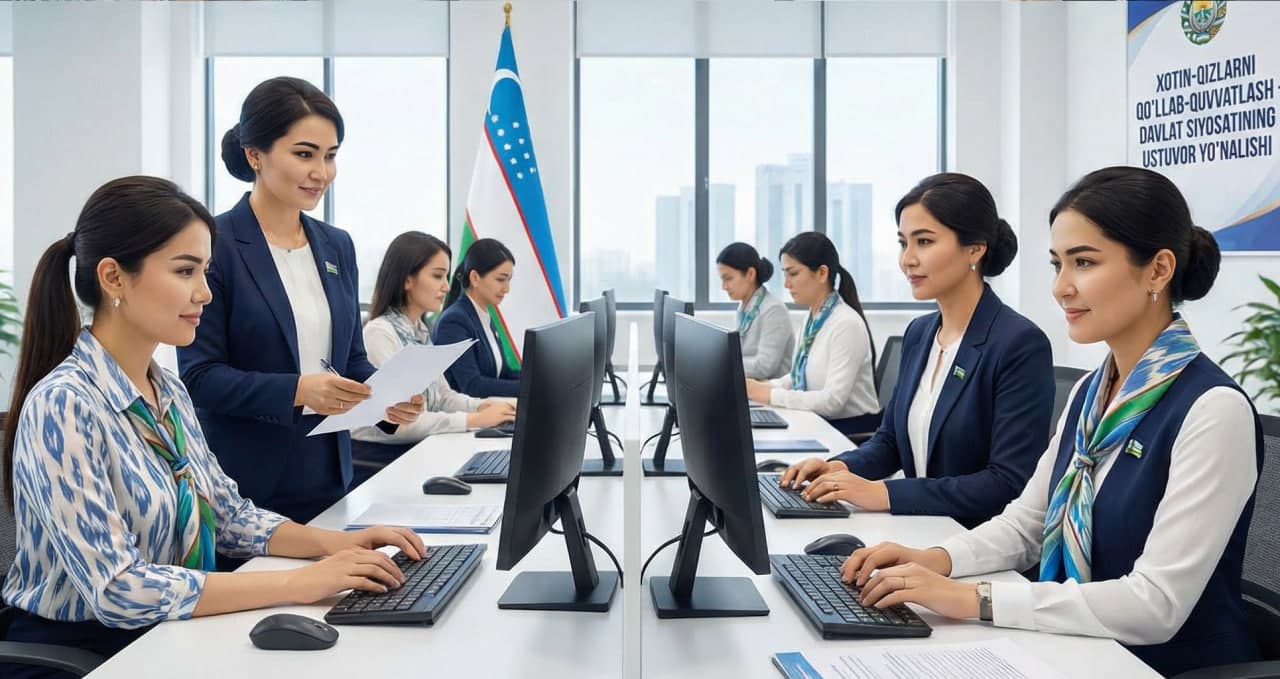 Xotin-qizlarni har tomonlama qoʻllab-quvvatlash va ularni faoligini oshirish maqsadida beliglanga vazifalar yuzasidan soʻrovnoma