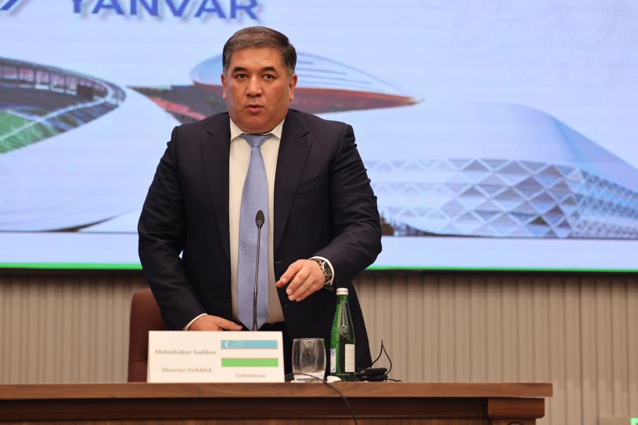 "Global antidoping boshqaruvini mustahkamlash: uyg‘unlashtirish, muvofiqlik va mintaqaviy hamkorlik"mavzusida xalqaro forum bo'lib o'tmoqda