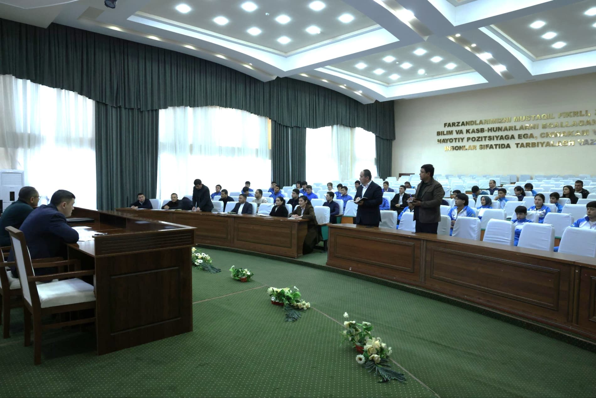 Jizzaxda Sport vaziri ishtirokida sayyor qabul bo‘lib o‘tdi