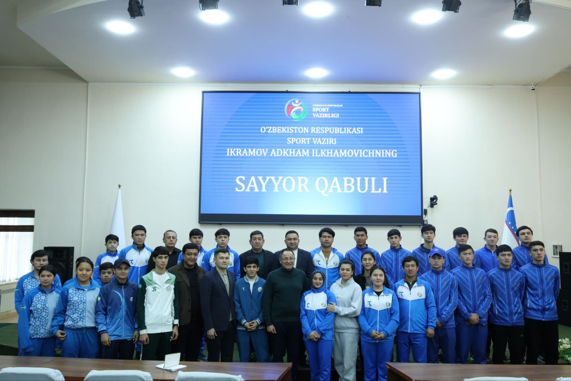 Jizzaxda Sport vaziri ishtirokida sayyor qabul bo‘lib o‘tdi