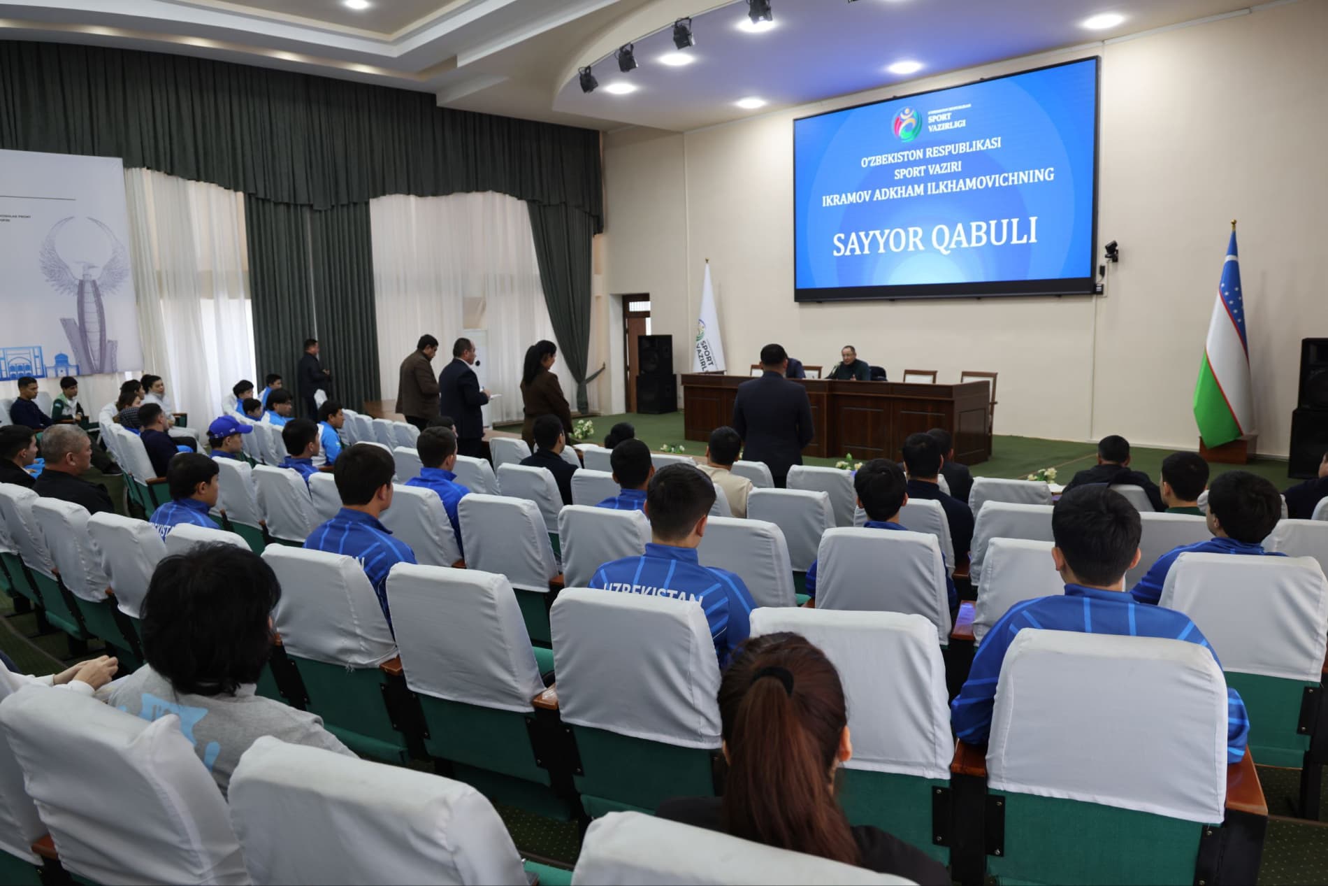 Jizzaxda Sport vaziri ishtirokida sayyor qabul bo‘lib o‘tdi